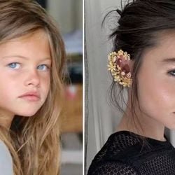 Imagem - Modelo reaparece em evento em Paris após ser eleita a menina 'mais bonita do mundo' aos 6 anos