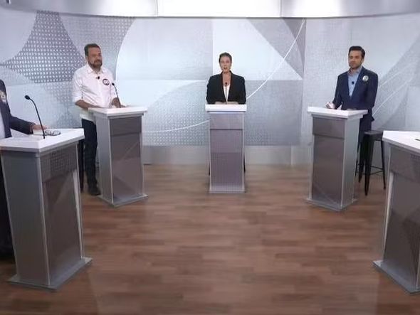 Imagem - 'Mulher não vota em mulher, mulher é inteligente', diz Pablo Marçal a Tabata em debate