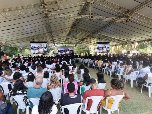 Imagem - Jovens aprendizes recebem aula sobre empreendedorismo no Parque da Cidade