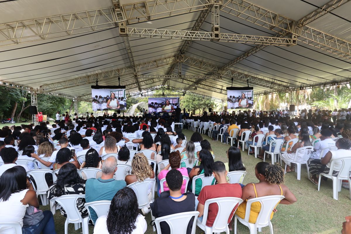 O evento ocorreu na área verde do Parque da Cidade