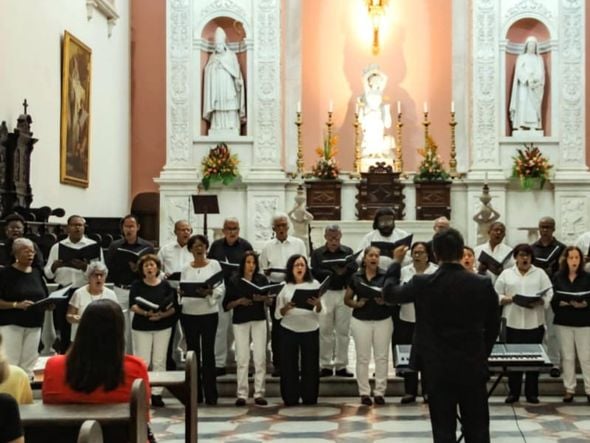 Imagem - Encontro de Corais enche de cantos o Mosteiro de São Bento