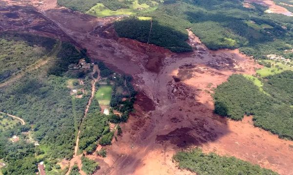 Barragem de Brumadinho se rompeu