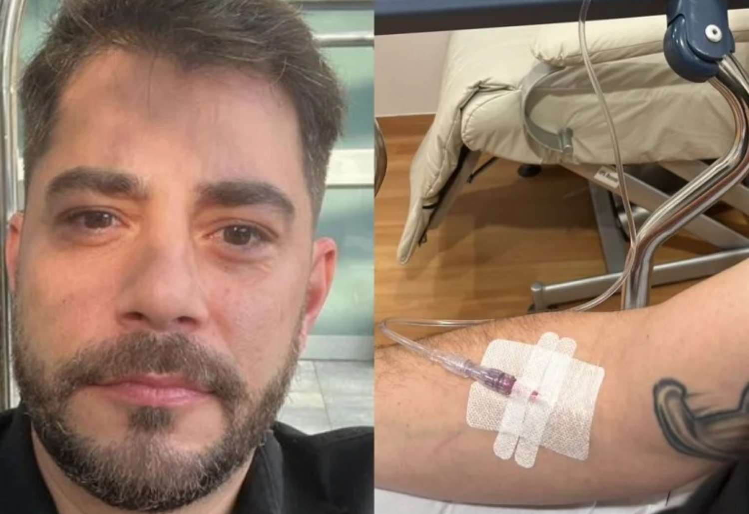 Evaristo Costa tem doença de Crohn por Redes sociais