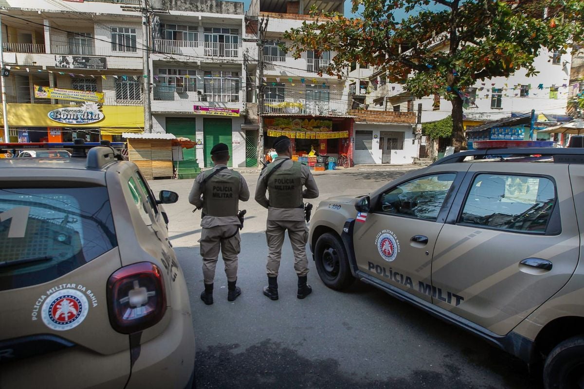 Policiamento em Pernambués