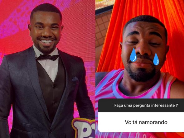 Imagem - Ex-BBB Davi Brito 'lamenta' falta de namoro após pergunta de seguidor