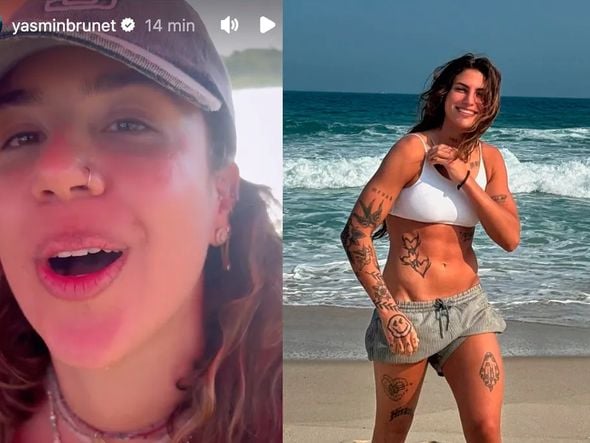 Imagem - Yasmin Brunet e influenciadora curtem praia no sul da Bahia e fãs especulam namoro