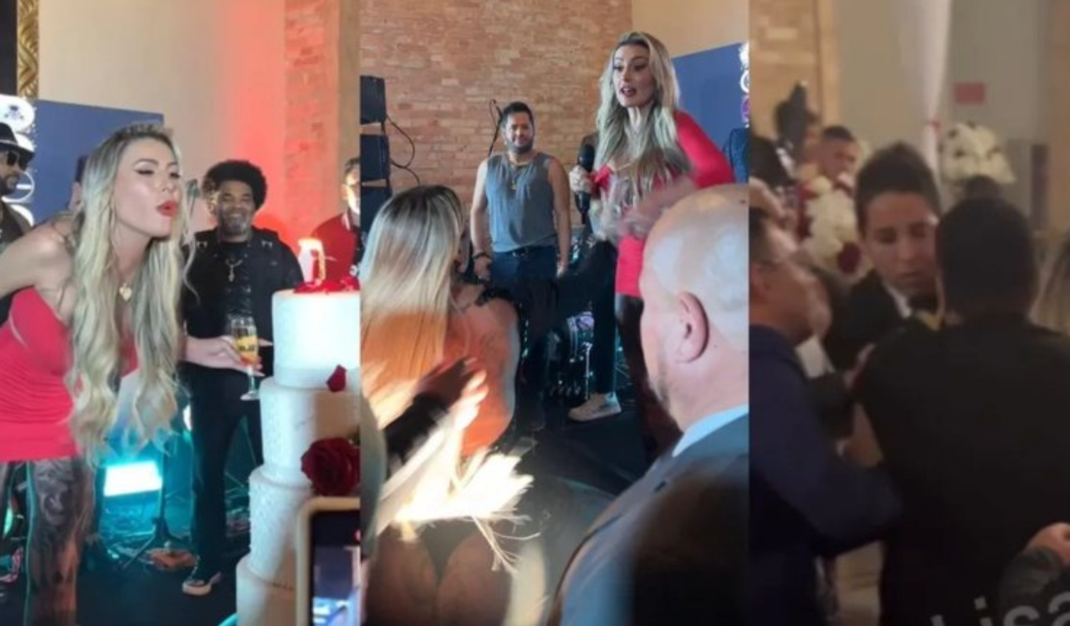 Andressa Urach e Juju Ferrari por Redes sociais