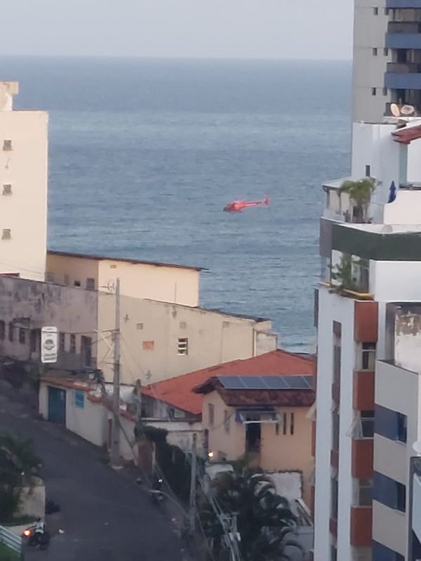 Helicóptero dos bombeiros