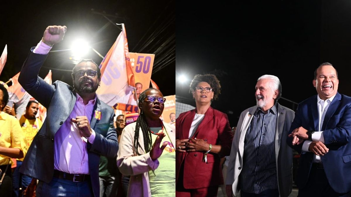 Kleber Rosa (PSOL) e Geraldo Júnior (MDB) participam de debate da TV Bahia