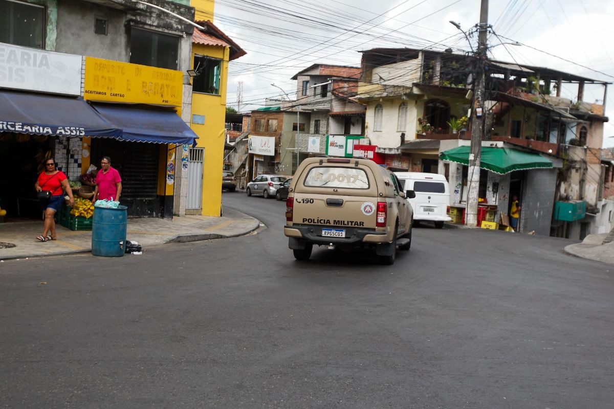 Policiamento foi reforçado no bairro de Tancredo Neves