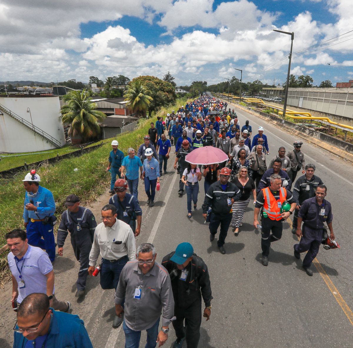 Simulado surpresa de controle de emergência do Polo Industrial de Camaçari