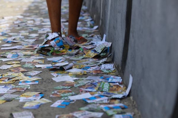 Distribuição de santinhos é proibida