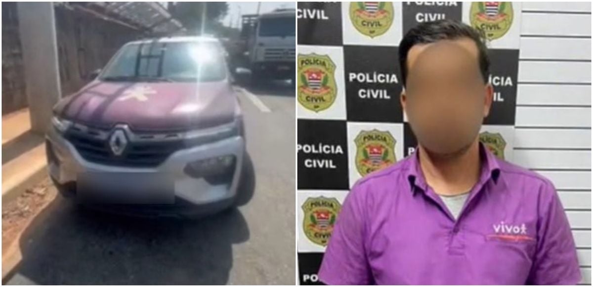 Esquema criminoso com carro da Vivo