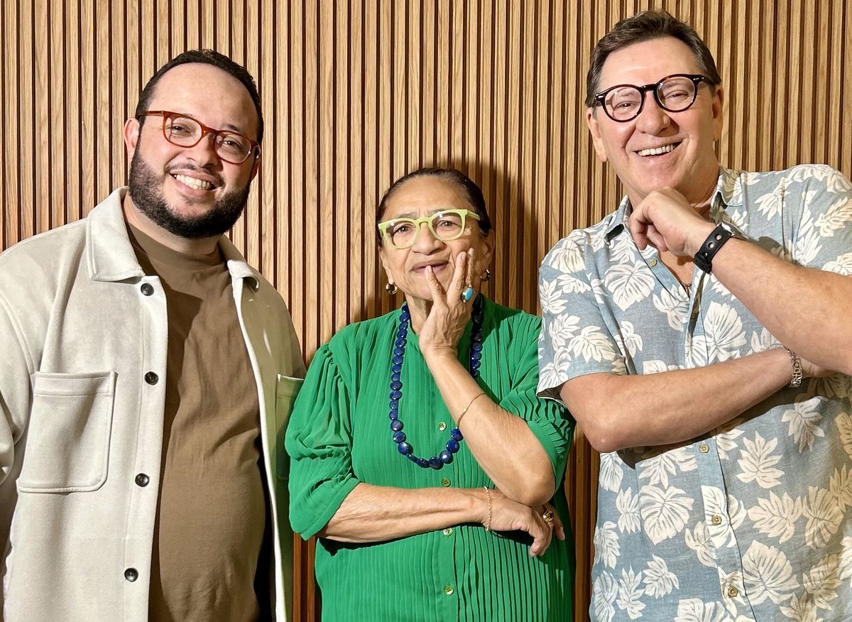 Paulo Neto, Lícia Fábio e Ronaldo Jacobina