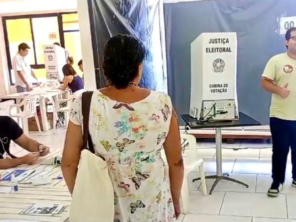 Imagem - Victor Marinho vota e avalia como positiva a sua campanha