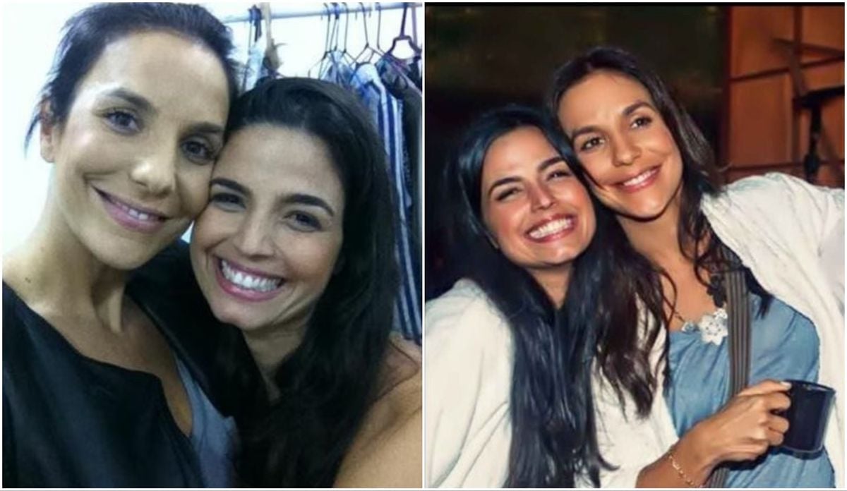 Ivete Sangalo e Emanuelle Araújo