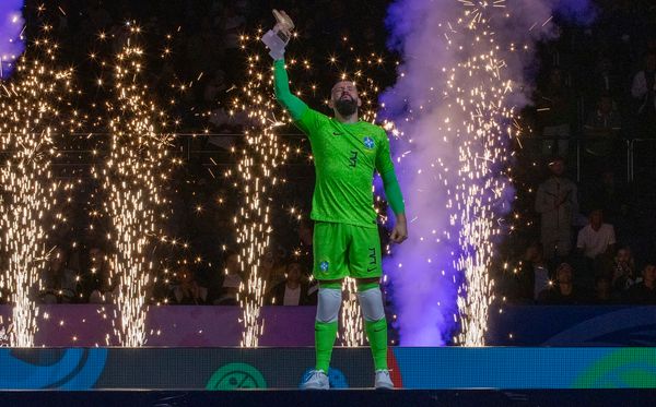 Willian foi eleito o melhor goleiro da Copa do Mundo de Futsal