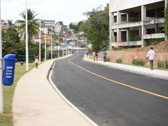 Imagem - Via construída pela prefeitura em Vila Laura foi a mais votada do bairro