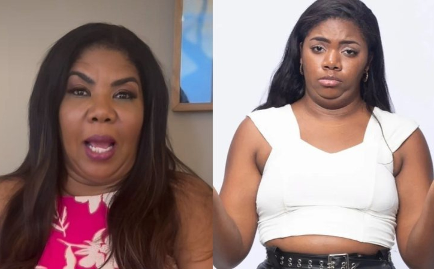 Elisângela Brito e Raquel Brito por Redes sociais / A Fazenda