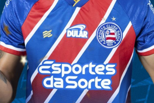 Esportes da Sorte patrocinando o Bahia