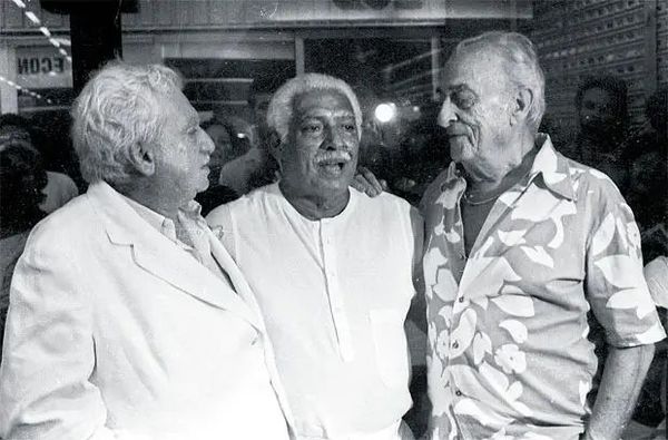 Jorge Amado, Dorival Caymmi e Carybé