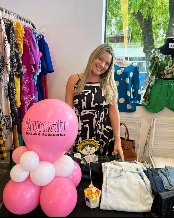 Uma das expositoras da Feira Empreender