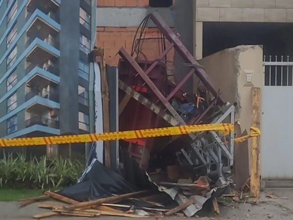 Imagem - Queda de elevador em obra deixa 3 mortos em cidade catarinense