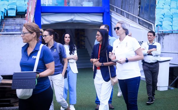 Visita técnica da Fifa na Arena Fonte Nova