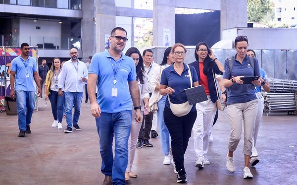 Visita técnica da Fifa na Arena Fonte Nova