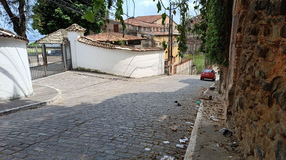 Rua onde aconteceu ataque no Dois de Julho