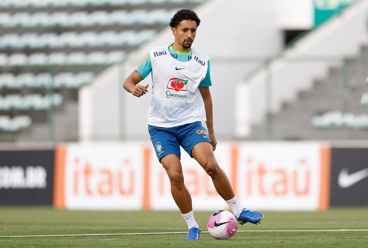 Marquinhos será o capitão do Brasil no jogo contra o Peru