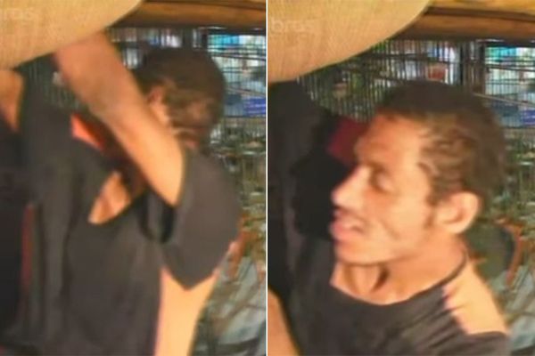 Imagens das câmeras de segurança