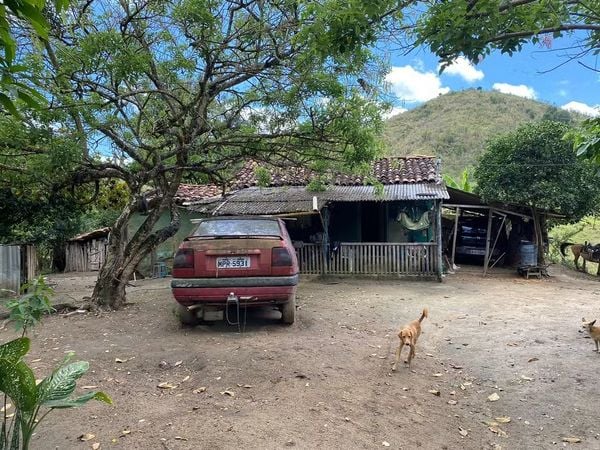 Cativeiro onde a vítima foi resgatada