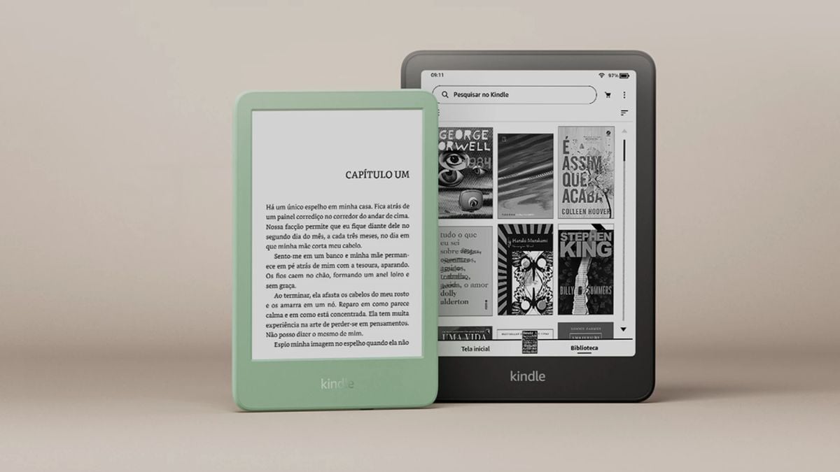 Nova linha Kindle