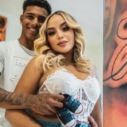 Imagem - Ex-Real Madrid descobre que não é pai de filha com influencer após tatuar nome do bebê