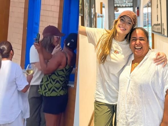 Imagem - Claudia Leitte volta a bairro onde cresceu em Salvador e reencontra vizinhos: ‘Melhores lembranças’