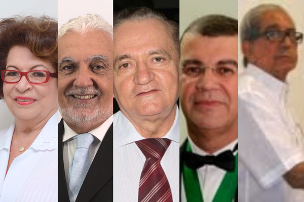 Médicos homenageados no dia do médico pela ABM