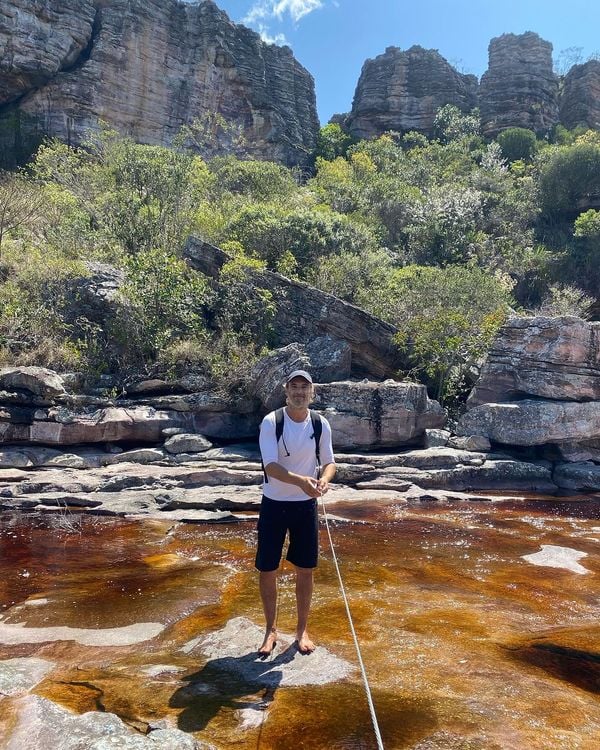 Rodrigo Santoro na Chapada Diamantina