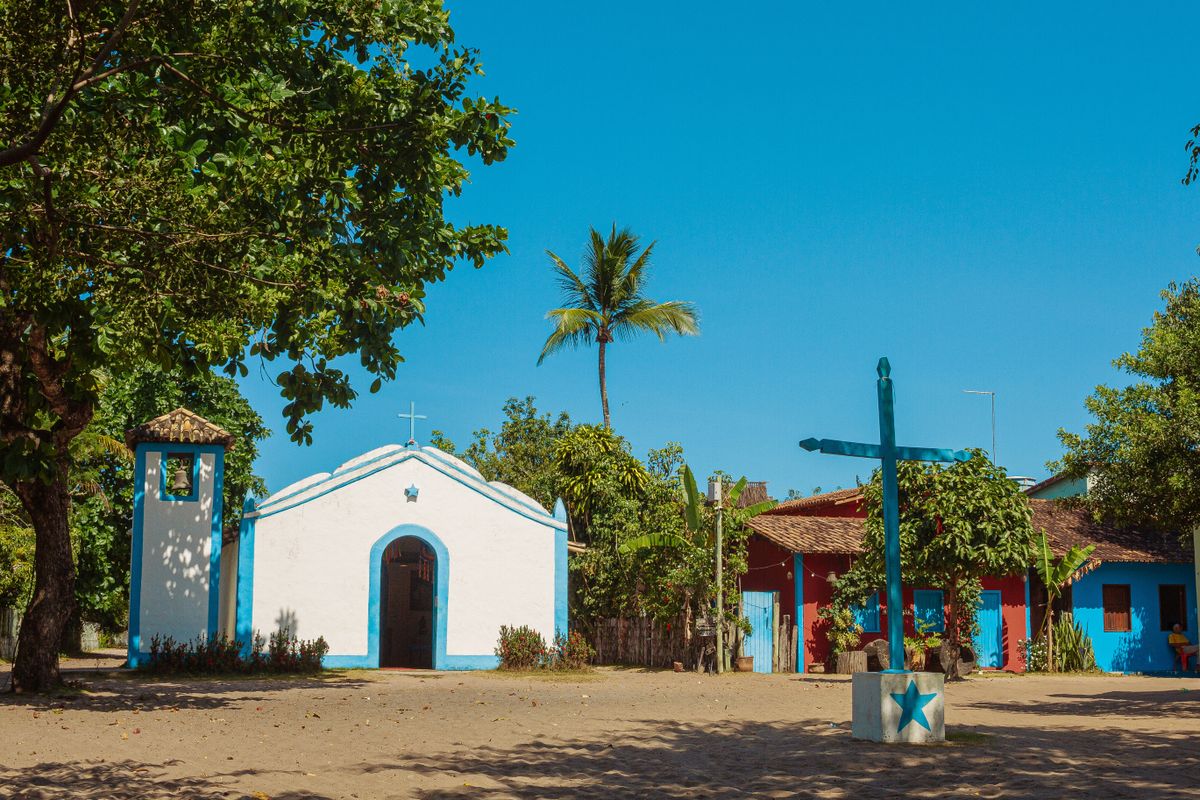 Caraíva, no sul da Bahia por Shutterstock