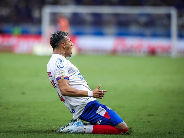 Imagem - Em novo dia de heroi, Luciano Rodríguez comemora mais um gol pelo Bahia: 'Ponto importante'