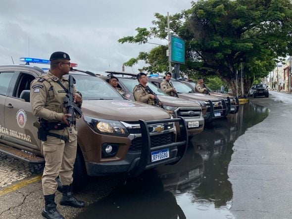 Imagem - PM prende 62 em flagrante e apreende 42 armas durante Força Total na Bahia