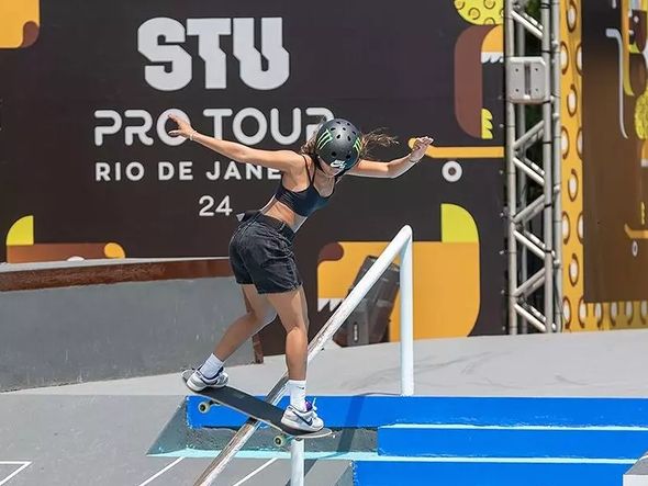 Imagem - Rayssa Leal avança à decisão do skate street do STU Rio com a melhor nota das semifinais