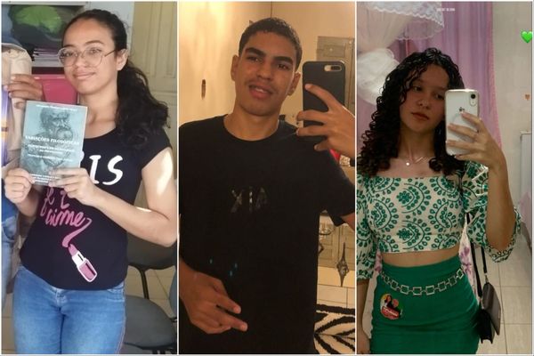 As vítimas são os estudantes Jonathan Gama dos Santos (15 anos), Adriele Vitória Silva Ferreira (15 anos), Fernanda Sousa Gama (15 anos)