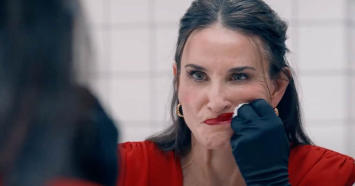 Demi Moore em A Substância