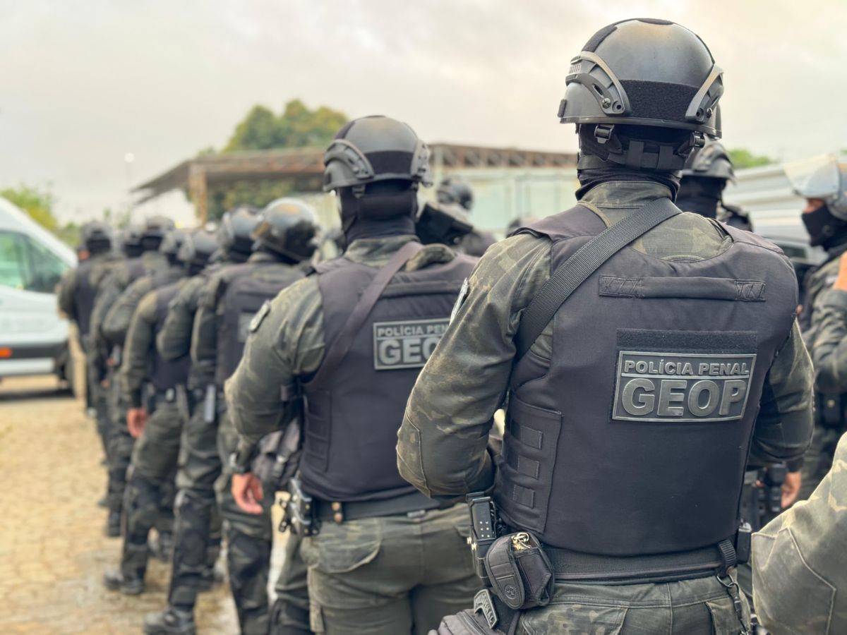 Megaoperation in the Feira de Santana Penal Complex