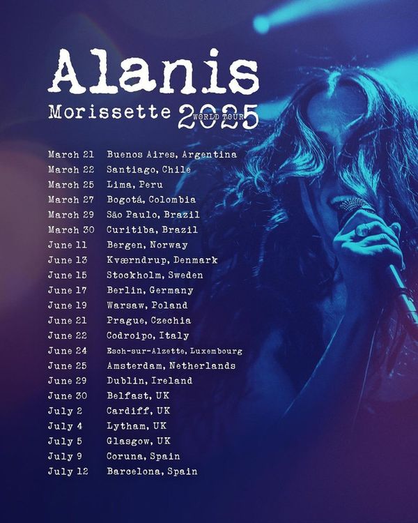 Turnê mundial de Alanis Morissette