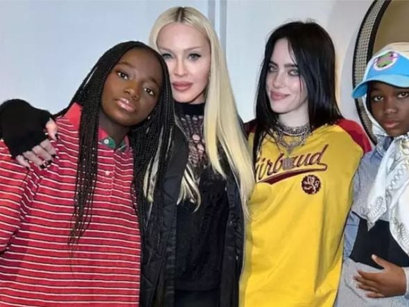 Imagem - Madonna e filhas vão ao show da Billie Eilish: 'É bom sair de casa'