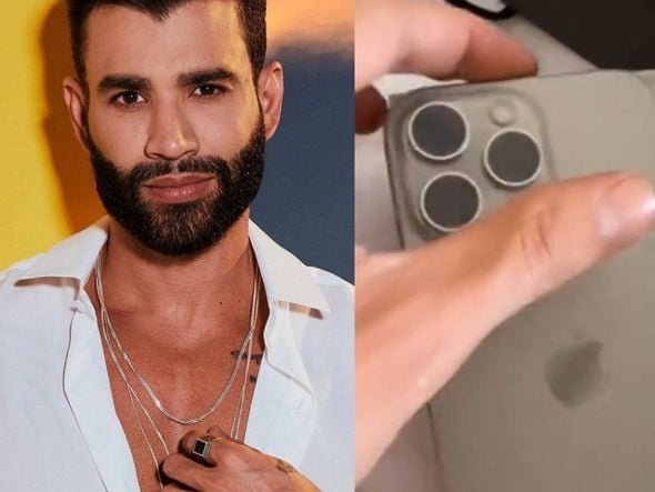 Imagem - Gusttavo Lima ganha iPhone 16 Pro Max de quase R$ 11 mil de fã: 'Coração bom'