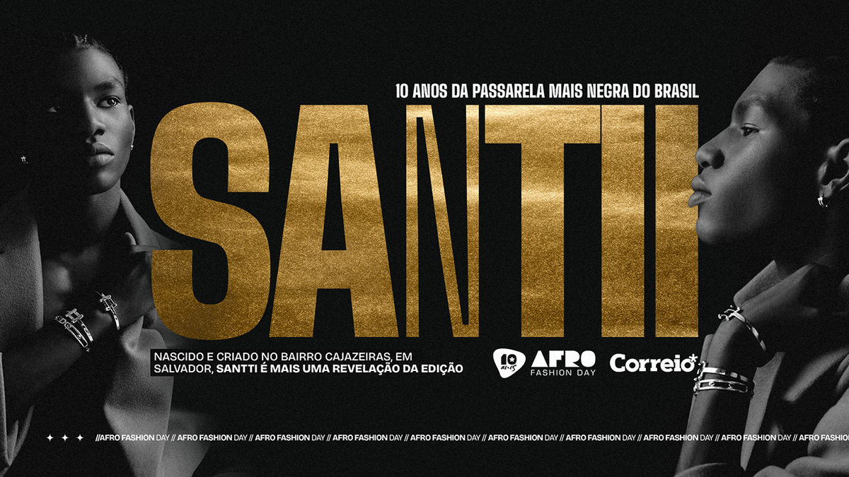 Confiança e gaiatice que tem nome de Santti