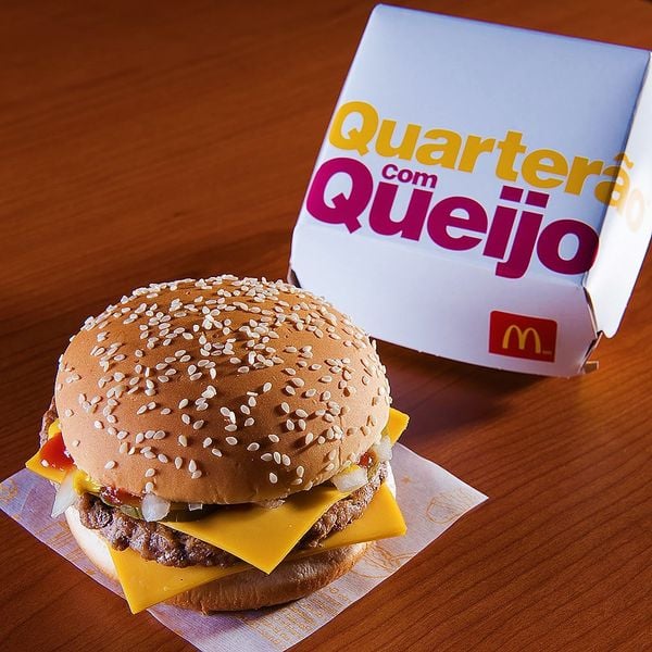 Sanduíche Quarterão, do MC Donald's